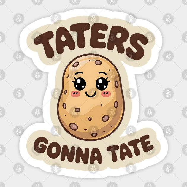 Tater Hater Meme Sticker by UrbanLifeApparel
